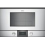Gaggenau BMP224130 Forno microonde con cerniere a destra da incasso finitura silver da 60 cm