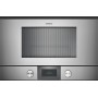 Gaggenau BMP224110 Forno microonde con cerniere a destra da incasso finitura acciaio da 60 cm