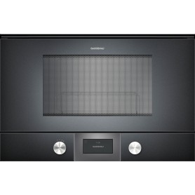 Gaggenau BMP224100 Forno microonde con cerniere a destra da incasso finitura antracite da 60 cm