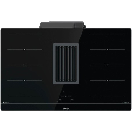 Piano cottura a induzione Gorenje HET949BSC con cappa aspirante, 83 cm, filotop