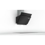 Bosch Serie 6 DWK67JQ60 cappa aspirante Cappa aspirante a parete Nero, Acciaio inossidabile 730 m³/h A+ (DWK67JQ60)