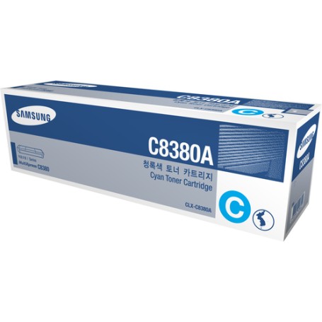 Samsung CLX-C8380A Cyan Toner Cartridge cartuccia toner 1 pz Originale (SU575A)
