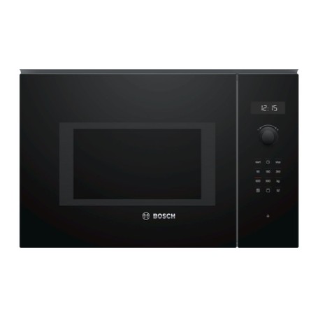 Bosch Serie 6 BEL554MB0 forno a microonde Da incasso Microonde combinato 25 L 900 W Nero, Acciaio inossidabile (BEL554MB0)