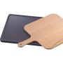 Neff Z1913X0 teglia da forno Rettangolare Ceramica, Legno (grigio, Rettangolare, Ceramica, Legno, Nero, Legno)