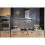 Steel Enfasi Hob ​​Design 40, piano cottura a induzione da incasso, 90 cm, acciaio inox, E9P-5FI
