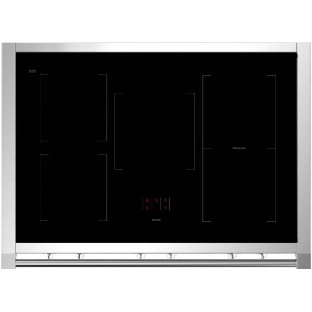 Piano cottura Steel Ascot 90, piano cottura a induzione da incasso, 90 cm, acciaio inox, A9-5FISS