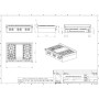 Piano cottura Steel Ascot 90, piano cottura a induzione da incasso, 90 cm, acciaio inox, A9-5FISS