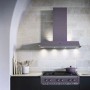 Piano cottura Steel Ascot 90, piano cottura a induzione da incasso, 90 cm, acciaio inox, A9-5FISS