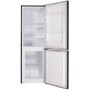 Combinazione frigo-congelatore da supporto Respekta KG144BS-37, larghezza 47,4 cm, 157 L, illuminazione a LED, acciaio nero