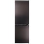 Combinazione frigo-congelatore da supporto Respekta KG144BS-37, larghezza 47,4 cm, 157 L, illuminazione a LED, acciaio nero