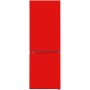 Exquisit KGC231-60-010E combinazione frigo-congelatore da mobile, larghezza 50 cm, 175 L, rosso