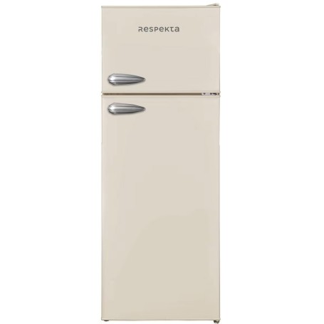Respekta KS144VC Combinazione frigo/congelatore retrò, larghezza 54 cm, 213 l, termostato regolabile