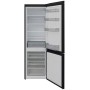 Combinazione frigo-congelatore da incasso Sharp SJ-FBB05DTXKD-EU, larghezza 60 cm, 288 L,look inox scuro