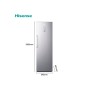 Hisense RL481N4BIE frigorifero Libera installazione 370 L E Acciaio inossidabile (RL481N4BIE)