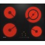 Miele KM 6520 FL - piano cottura elettrico, filotop, 59,2 cm (KM6520FLSW)