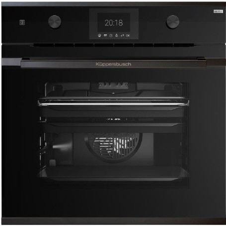 Küppersbusch BP 6381.0 S2, forno nero / cromo nero