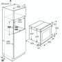 Küppersbusch BP 6381.0 S1, forno nero / acciaio inossidabile