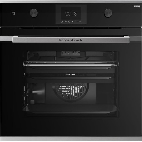 Küppersbusch BP 6381.0 S1, forno nero / acciaio inossidabile