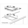 Piano cottura a gas wok Küppersbusch GWS 3811.0 ED, struttura in acciaio inox
