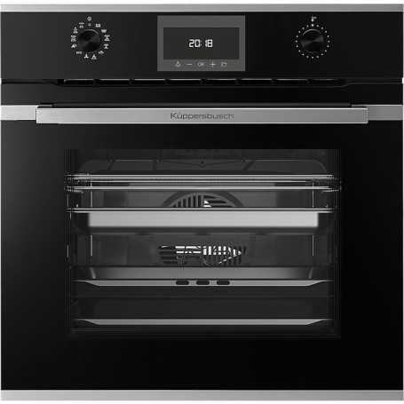 Küppersbusch BD 6340.0 S1, forno nero / acciaio inossidabile