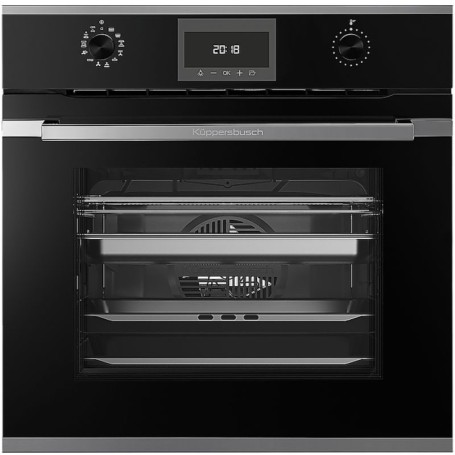 Küppersbusch BD 6340.0 S3, forno nero / argento cromato