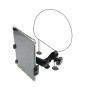 Mobilis U.FIX Supporto attivo Telefono cellulare/smartphone, Tablet/UMPC Nero (001282)