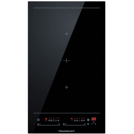 Kuppersbusch VKI 3850.0 SR Piano cottura a induzione VarioLine in vetroceramica nero senza cornice da 30 cm