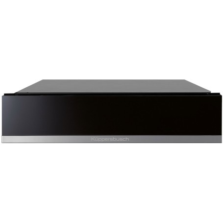 Küppersbusch CSV 6800.0 S3, cassetto sottovuoto da 14 cm, frontale nero/cromato argento