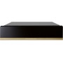 Küppersbusch CSV 6800.0 S4, cassetto sottovuoto da 14 cm, frontale nero / oro