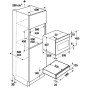 Küppersbusch CSV 6800.0 W1, cassetto sottovuoto da 14 cm, frontale bianco / acciaio inossidabile