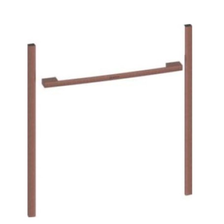 NEFF Z9060BY0 - Kit Flex Design, 60 cm, Bronzo spazzolato, per forno singolo e per forno compatto e cassetto