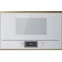 Küppersbusch ML 6330.0 W4, microonde, 38 cm, arresto a sinistra, bianco/oro