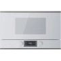 Küppersbusch ML 6330.0 W3, microonde, 38 cm, arresto a sinistra, bianco / argento cromato