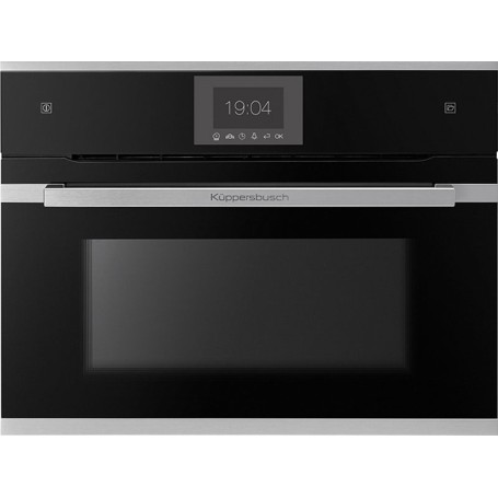 Küppersbusch CBD 6550.0 S1, forno compatto nero / acciaio inossidabile