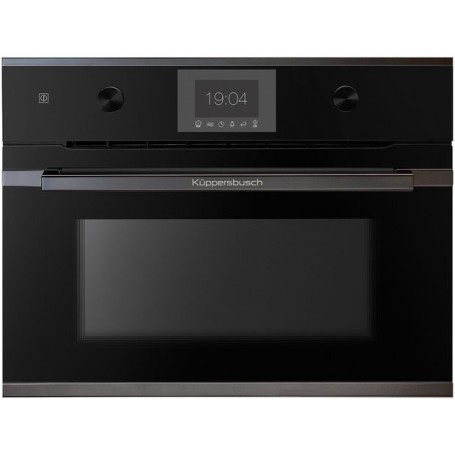 Küppersbusch CBM 6350.0 S2, forno con microonde, nero / Black Chrome