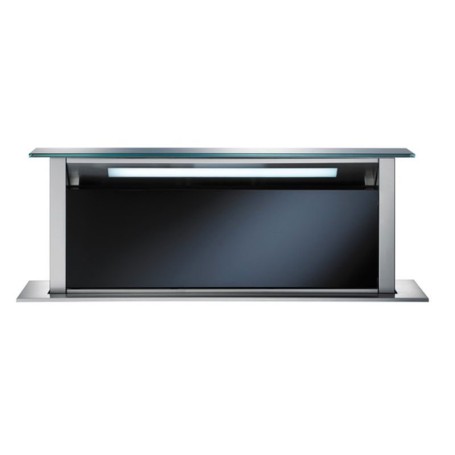 Küppersbusch DD 9840.0 S, copritavolo da piano 90 cm, acciaio inossidabile e vetro nero (DD 9840.0 S_price)