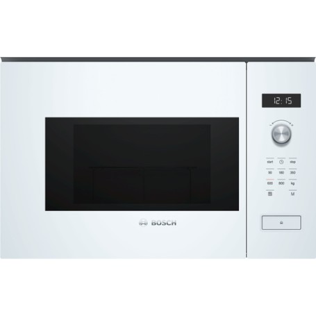 Bosch Serie 6 BFL524MW0 forno a microonde Da incasso Microonde con grill 20 L 800 W Bianco (BFL524MW0)