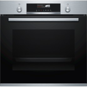Bosch Serie 6 HBG579BS0 forno 71 L A Nero, Acciaio inossidabile (HBG579BS0) 