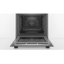 Bosch Serie 6 HBG579BS0 forno 71 L A Nero, Acciaio inossidabile (HBG579BS0) 