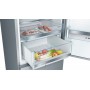 Bosch Serie 6 KGE398IBP frigorifero con congelatore Libera installazione 343 L B Acciaio inossidabile (KGE398IBP)