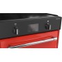 Belling Farmhouse 60 Egg EU Range, larghezza 60 cm, forno e grill elettrico, piano cottura a induzione, rosso