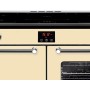 Belling Kensington 100, 3 forni elettrici, con piano a induzione, larghezza 100, panna