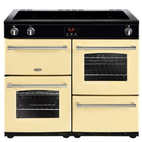 Belling Farmhouse 100 Ei Range Cooker , larghezza 100 cm, forni e grill elettrico, piano cottura a induzione