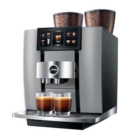 JURA Gastro GIGA W10 (EA) Diamond Silver Professional completamente automatica (15549)