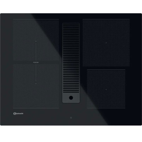 Piano cottura a induzione Bauknecht BVH 2065B con cappa aspirante integrata, 60 cm, EEK: A