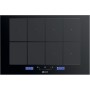 Bauknecht CTAC 8780AFS AL Piano cottura a induzione TotalFlexi  con telaio in alluminio, 77 cm