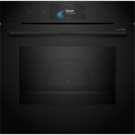 Bosch HSG958DD1 Serie 8, forno a vapore da incasso, 60 x 60 cm, nero con attacco idrico fisso