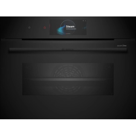 Bosch CSG958DD1 Serie 8, forno a vapore compatto da incasso, 60 x 45 cm, nero