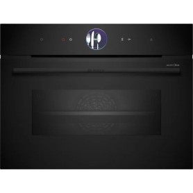 Bosch CSG936AB1, Serie 8, forno a vapore compatto da incasso, 60 x 45 cm, nero