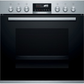 Bosch HEH579CS6, Serie 6, fornello da incasso, 60 x 60 cm, acciaio inossidabile, EKK: A